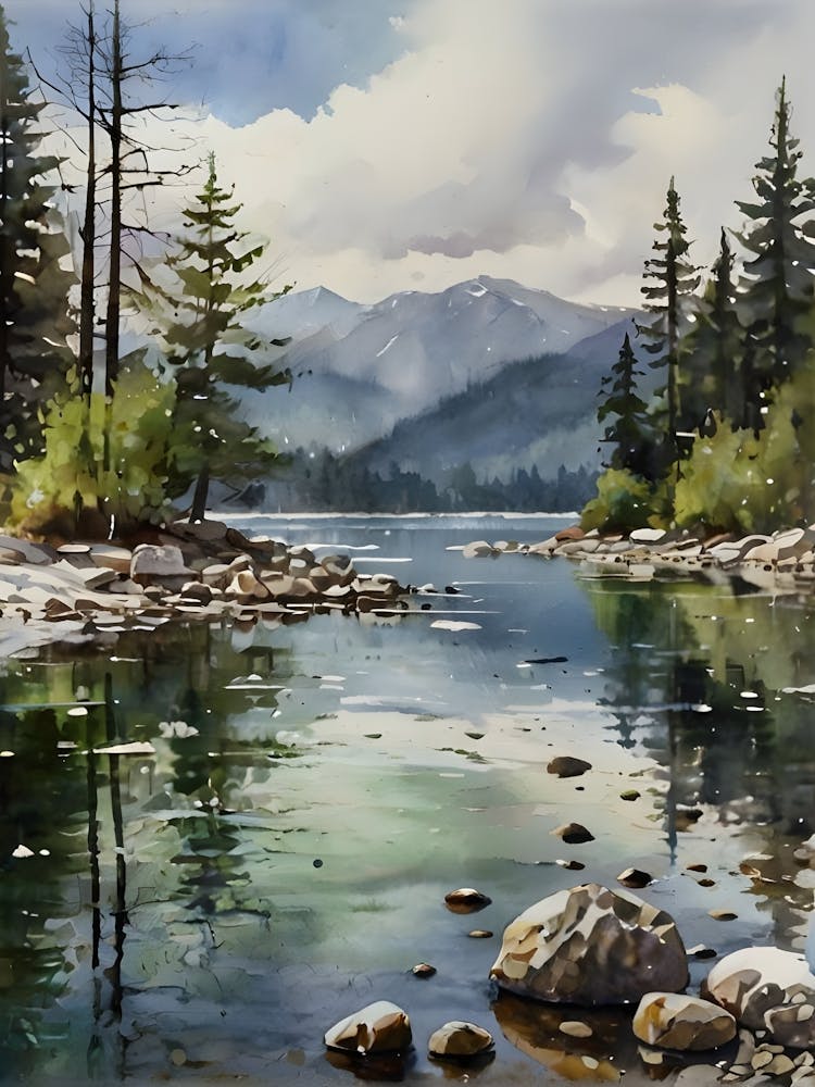 Lake Tahoe .