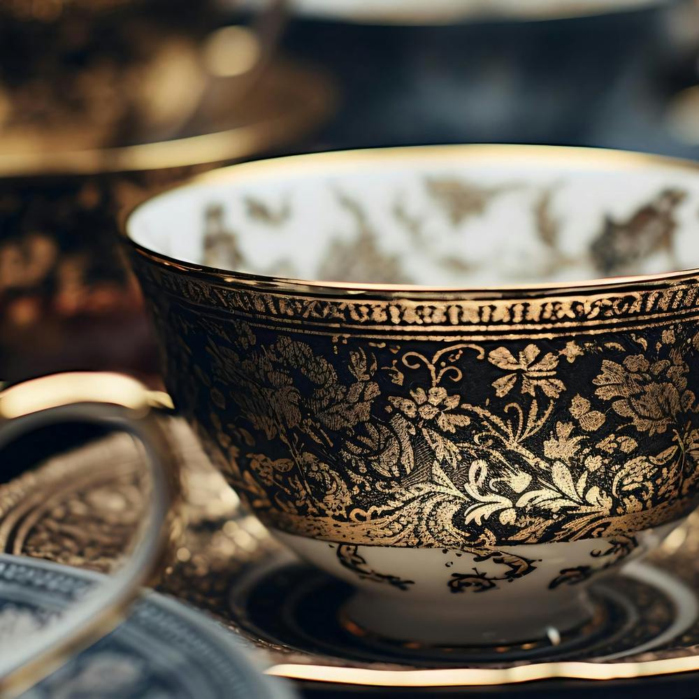 Tea Cups And Saucers 2