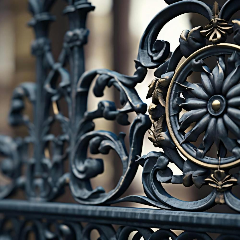 Wrought Iron Gate 3