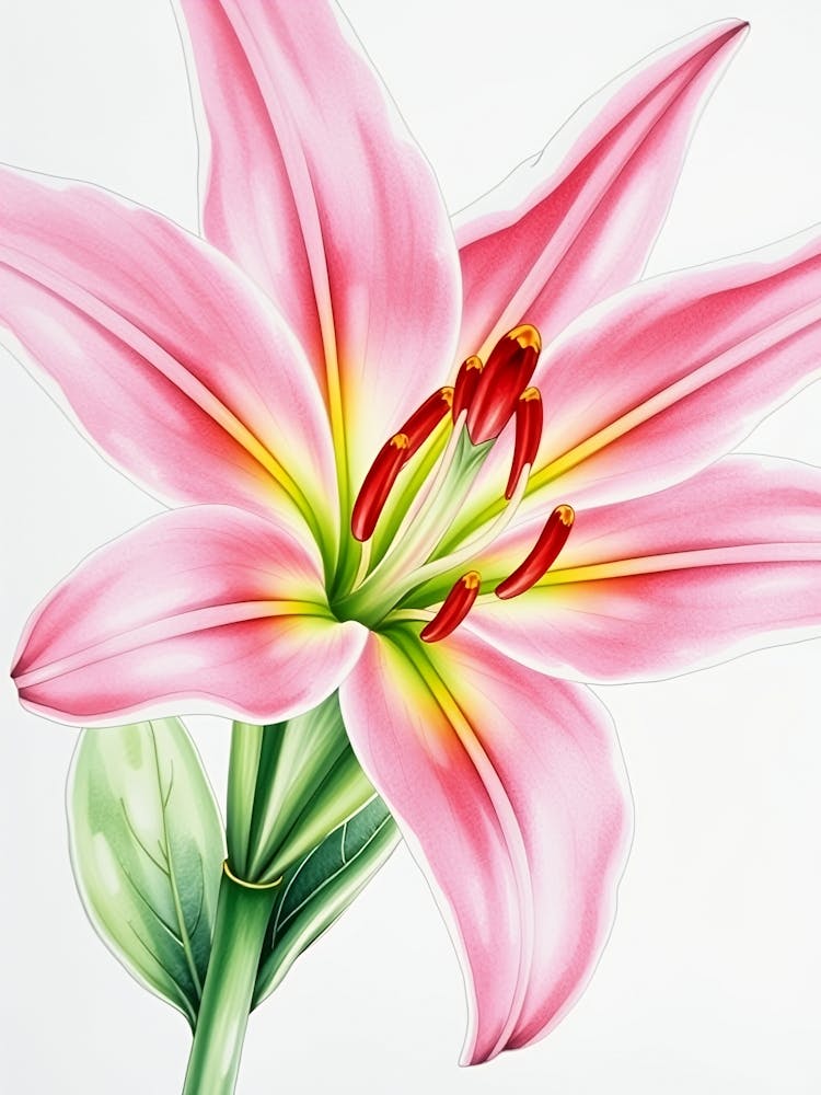 Pink Lily 1