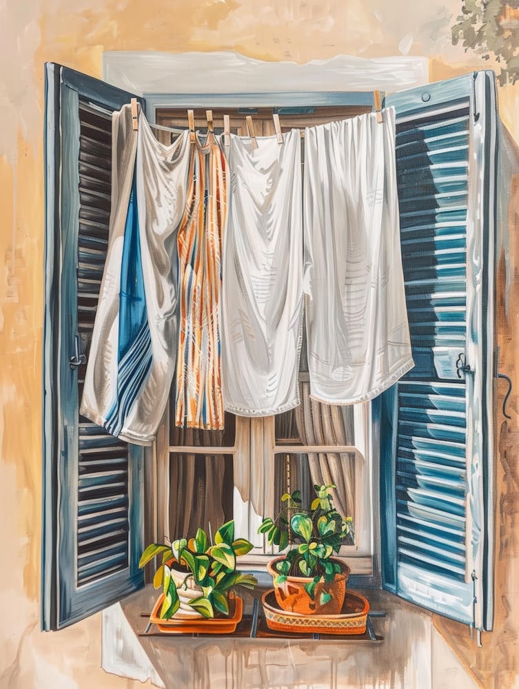 Laundry By The Window