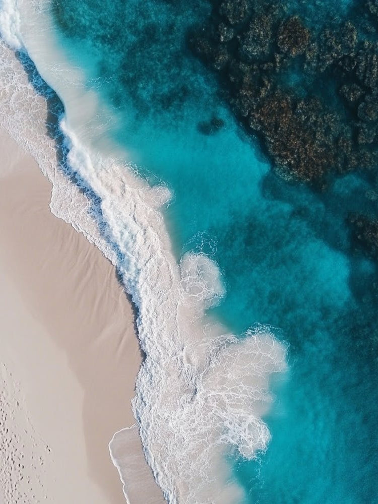 Aerial View Of A Beach 18