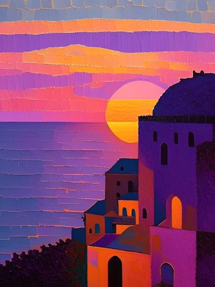 Amalfi Coast Sunset