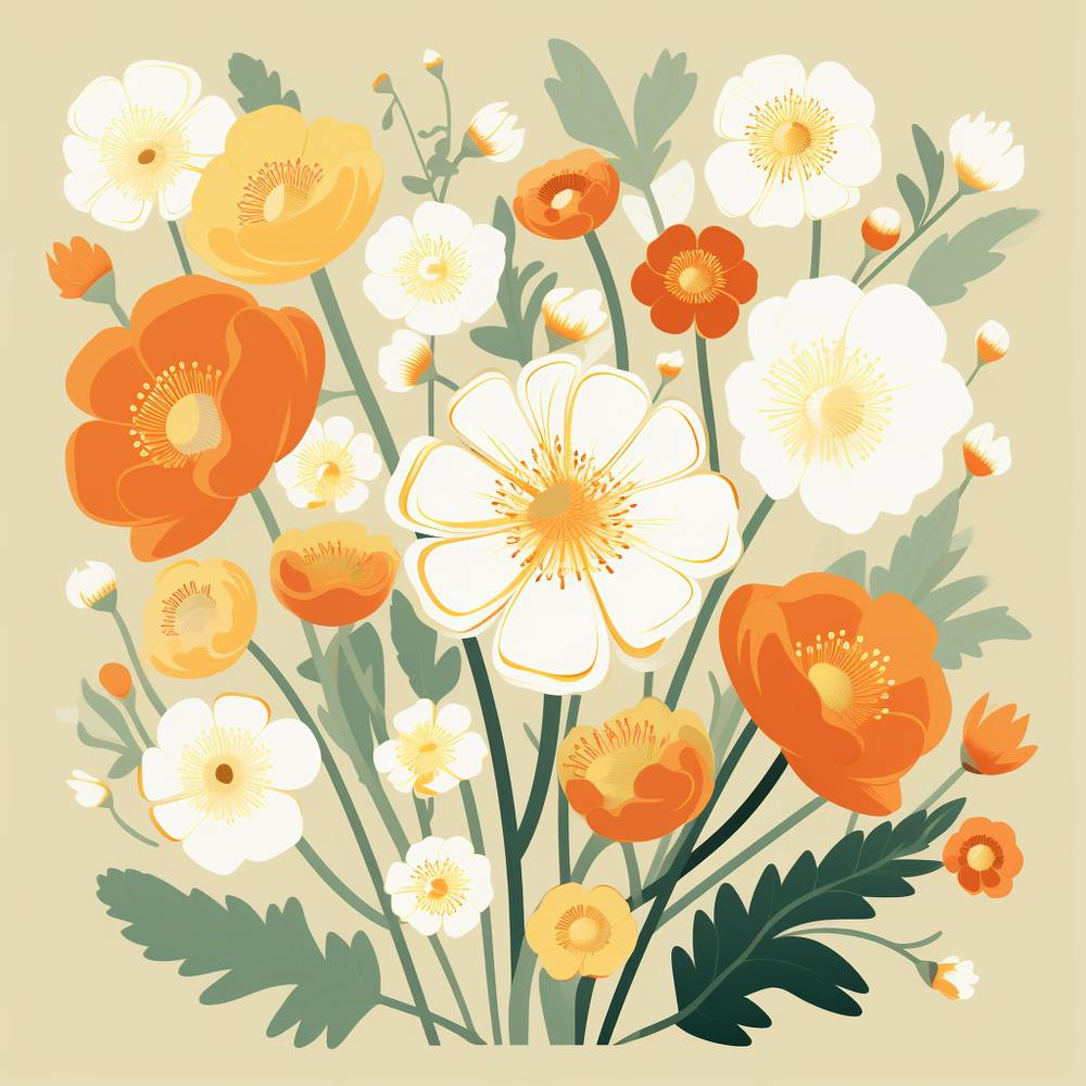 December0266 A Cute Drawing Of Flowers In The Style Of Tasteful Dc90c1f6 0974 4d23 805e 395f3688258a