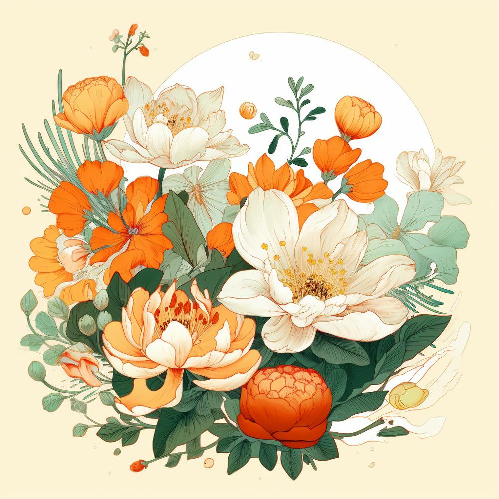 December0266 A Cute Drawing Of Flowers In The Style Of Tasteful Ade30a2b 2f3e 484e Aa0f D7cc896b957b