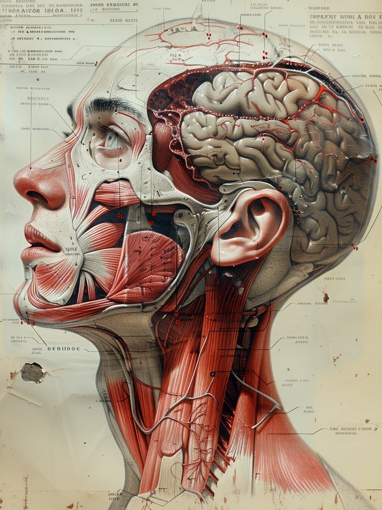 Anatomy Of The Human Head biology 1