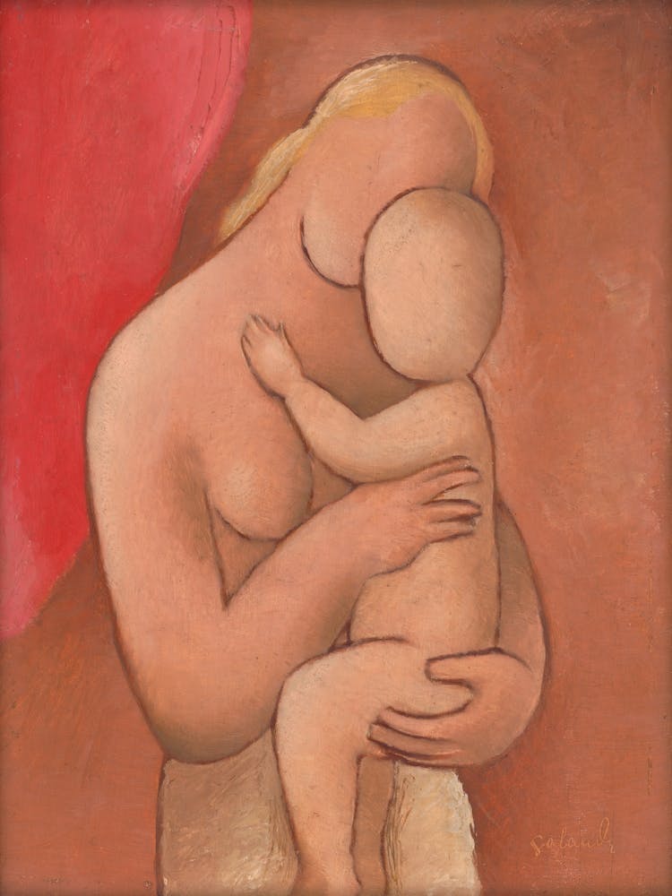 Mother With Child, Mikuláš Galanda 1