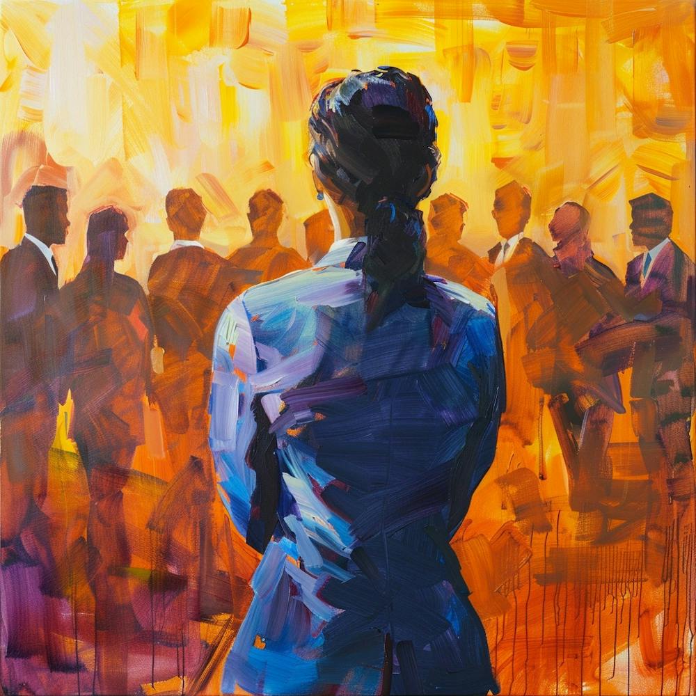 Woman In A Suit