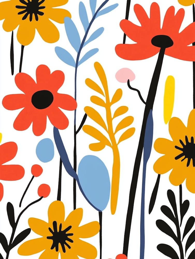 Motif Floral 12