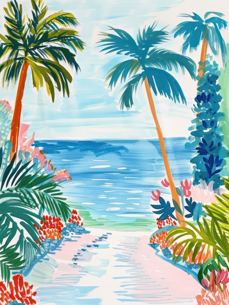 Travel Poster Happy Places Key West 3