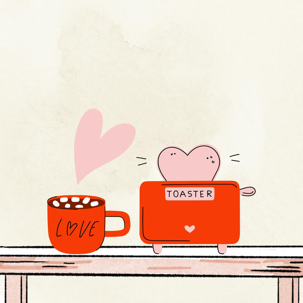 Toaster And Coffee