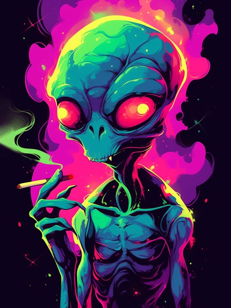 Psichedelic Alien