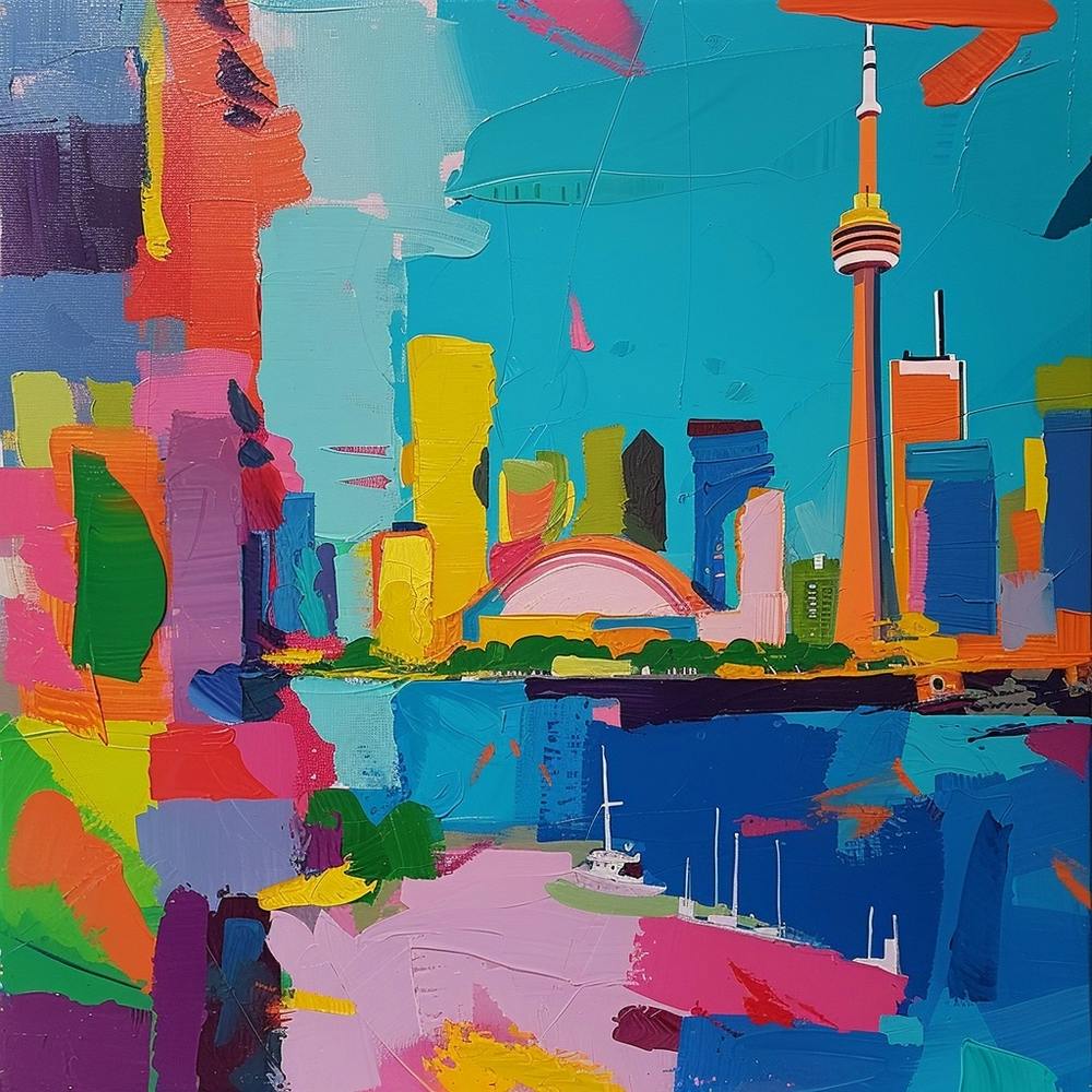 Abstract Travel Collection Toronto Canada 5