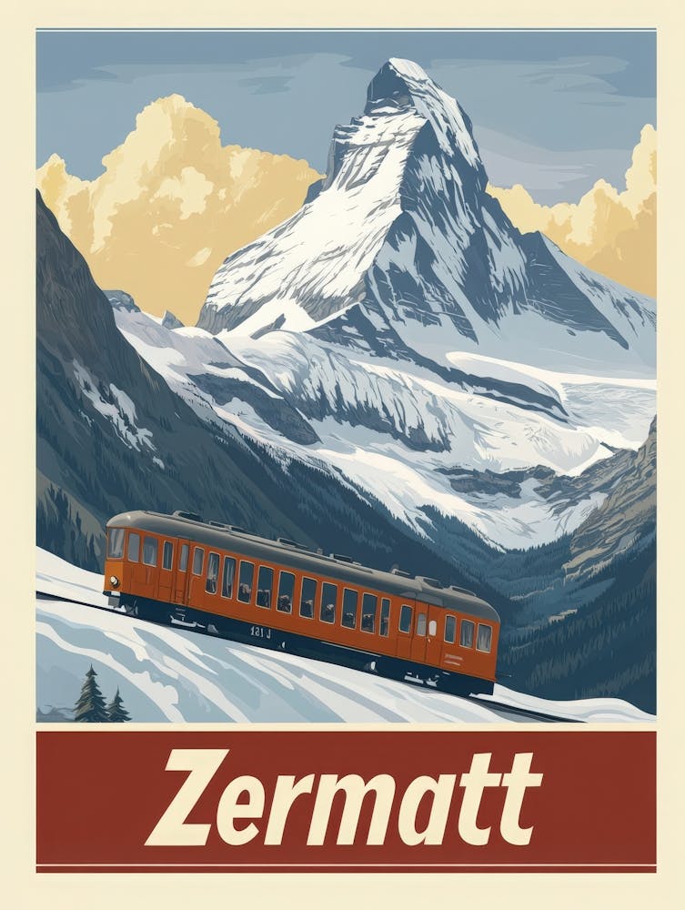 Aihrgdesign A Classic 1960s Travel Poster For Zermatt Showcas Dd63164a Cd16 4f32 A294 316a65b2e411 3
