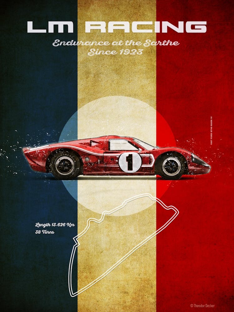 Lm Racing Ford GT40 No. 1