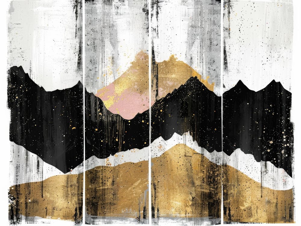 Gold And Black Mountains 18