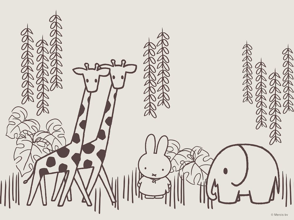 Black And White Jungle