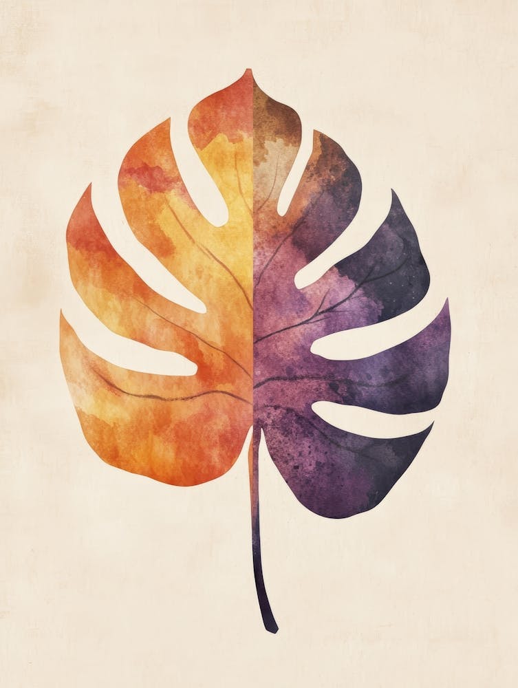 Monstera-Blatt 16