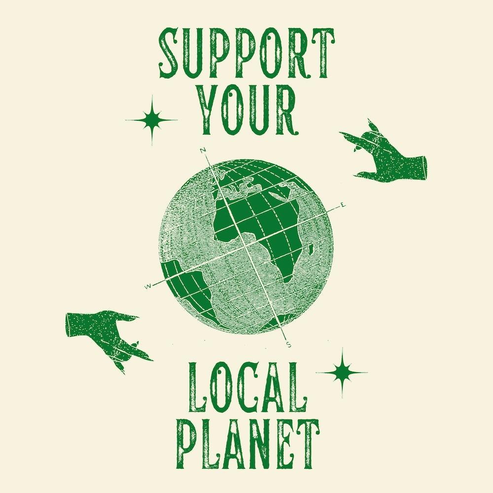 Soutenez Votre Planète Locale Carré