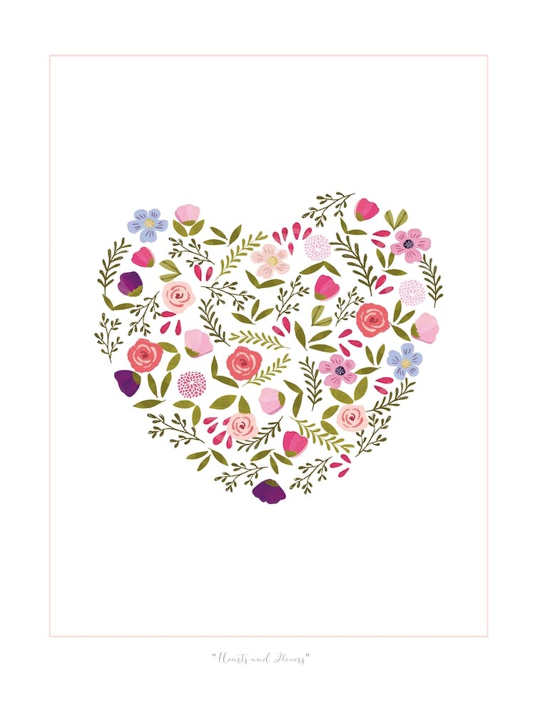Hearts And Flowers