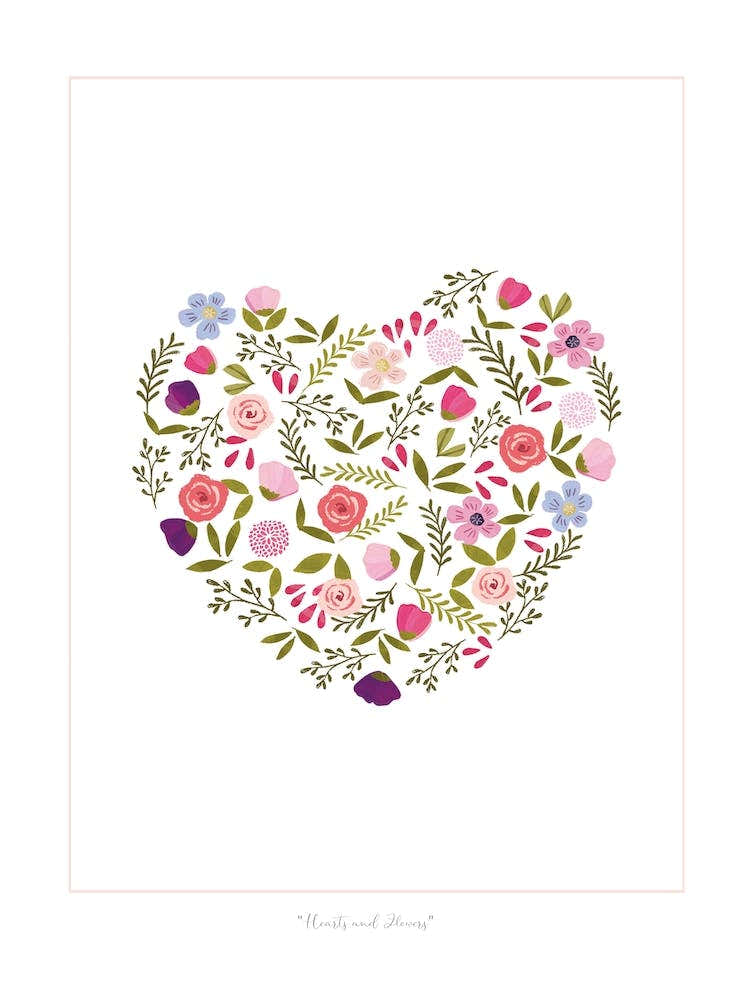 Hearts And Flowers