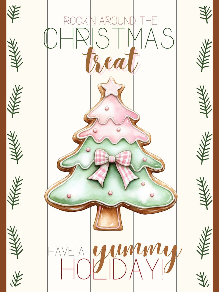 Gingerbread Christmas Tree