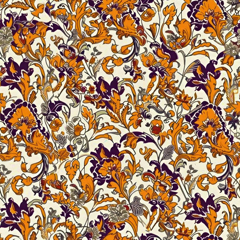 Lily Lane London Fabrics Floral Pattern 5