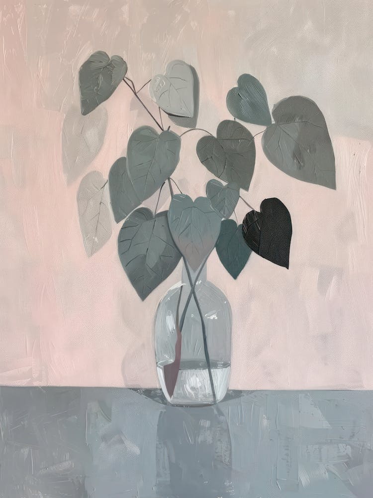 A World Of Flowers Bleeding Heart 4 Painting