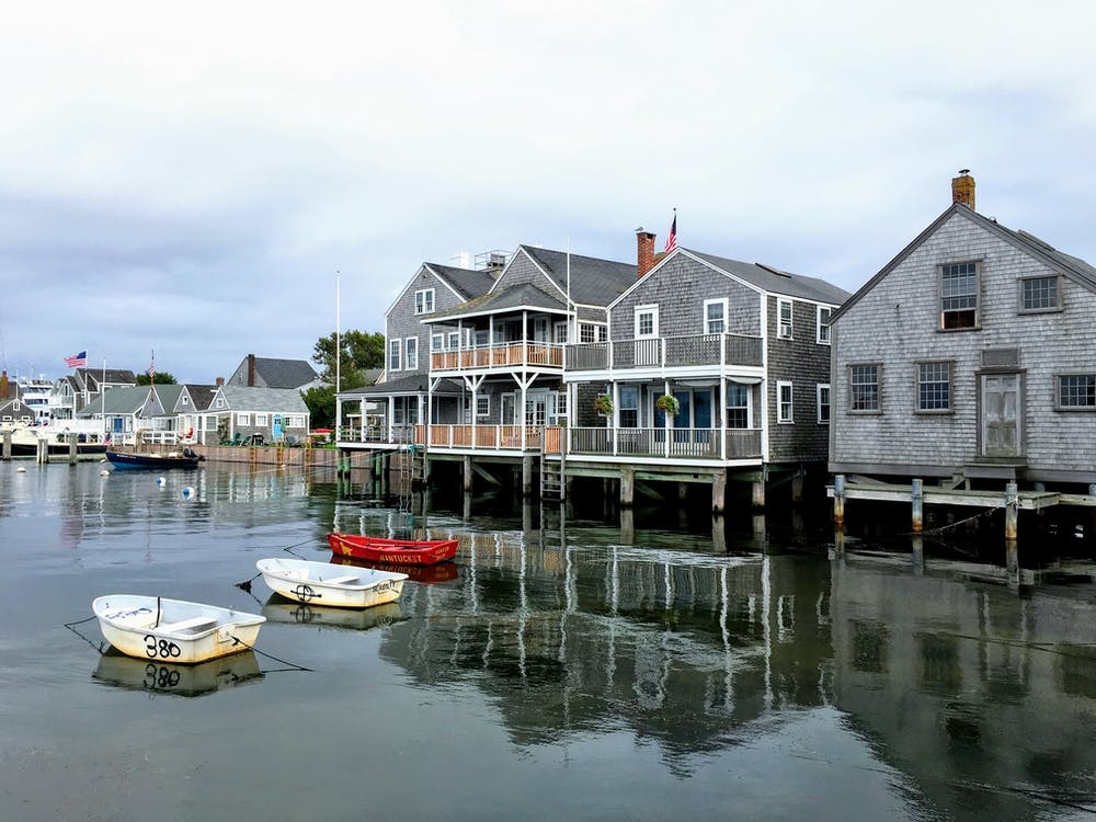 Old Houses On The Water (Nantucket Series)
