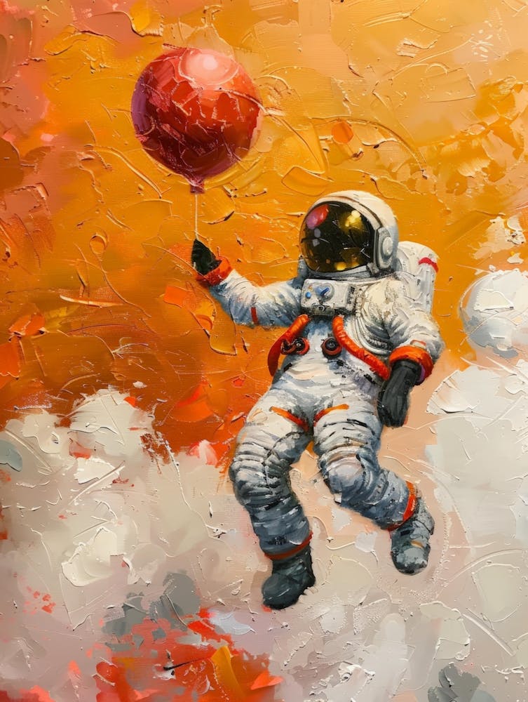 Astronaut In Space 15