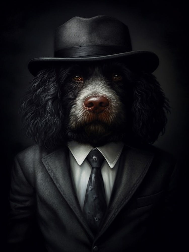 Gangster Dog Portuguese Water Dog 3