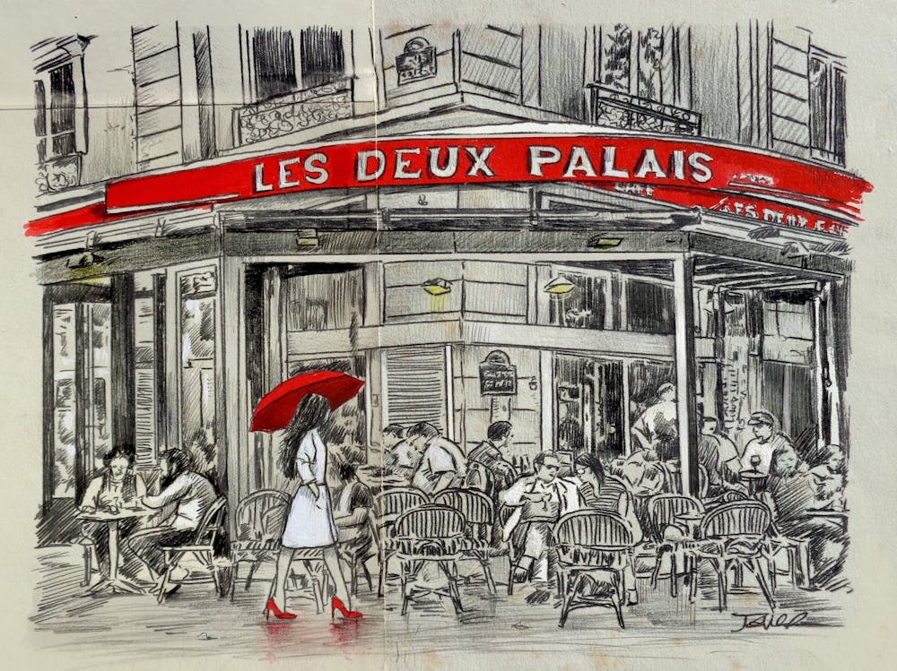 Down At Les Deux Palais