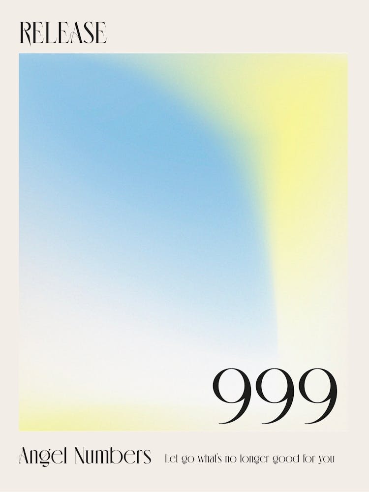 Release Angel Numbers 999 Aura