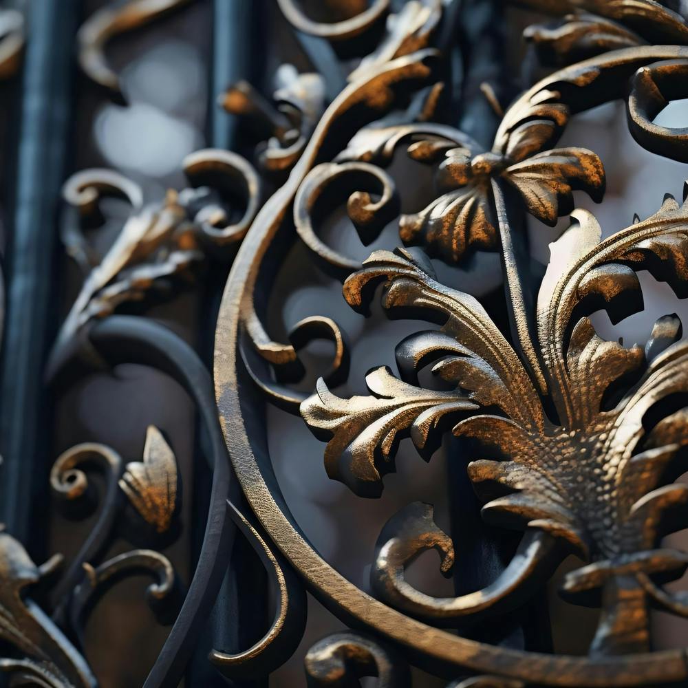 Ornate Iron Gate 1