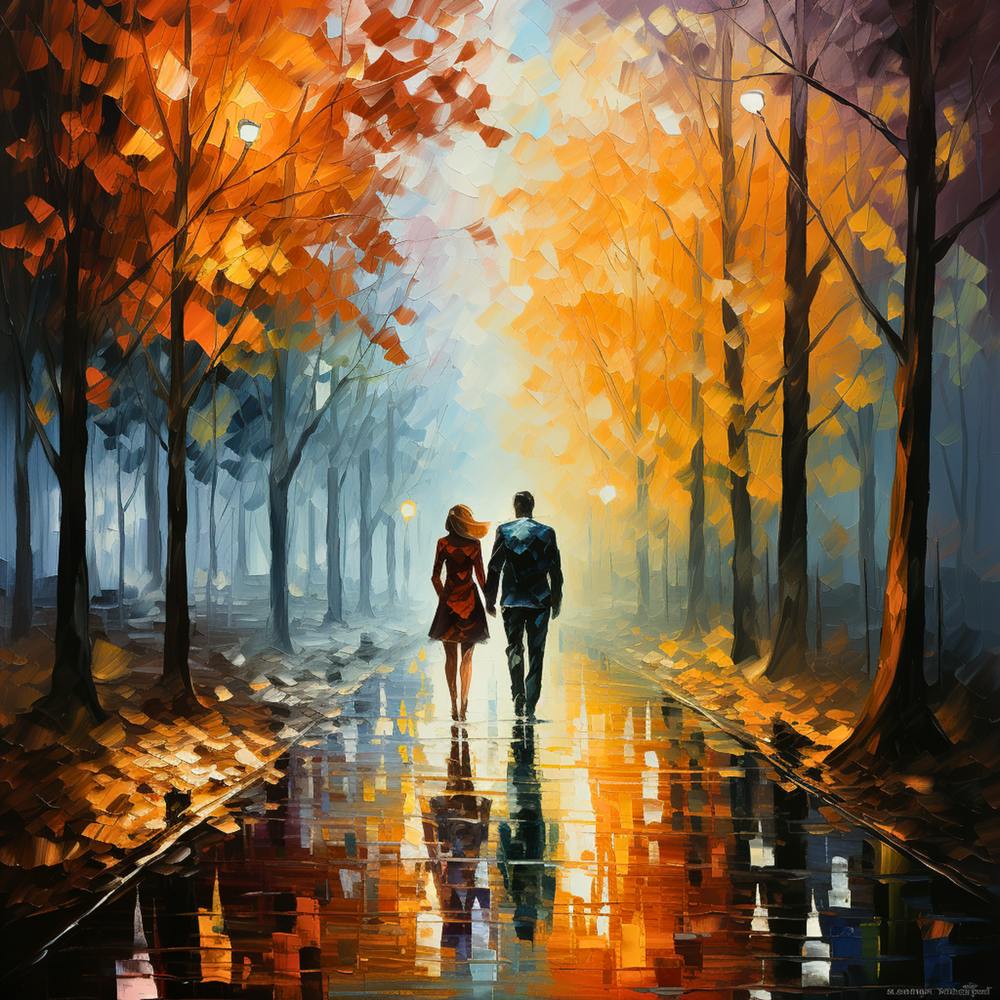 Autumn Nocturne Stroll