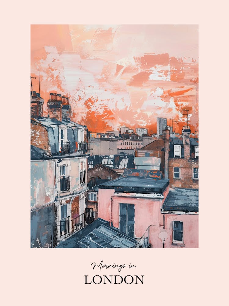 Mornings In London Rooftops Morning Skyline 4