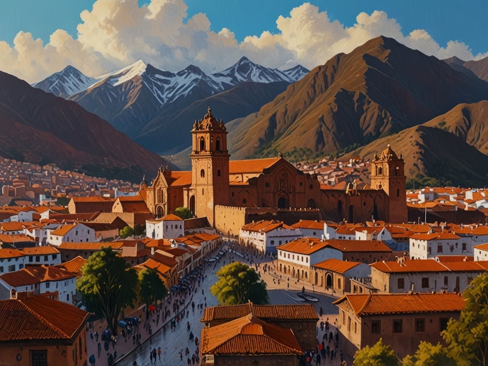 City Of Cusco Art