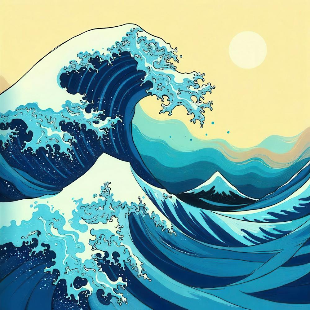 Great Wave Off Kanagawa 7