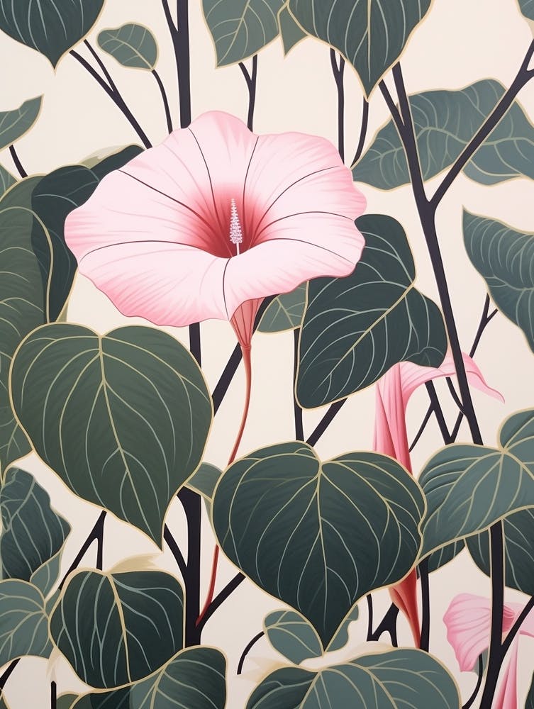 Flower Illustration Morning Glory 6