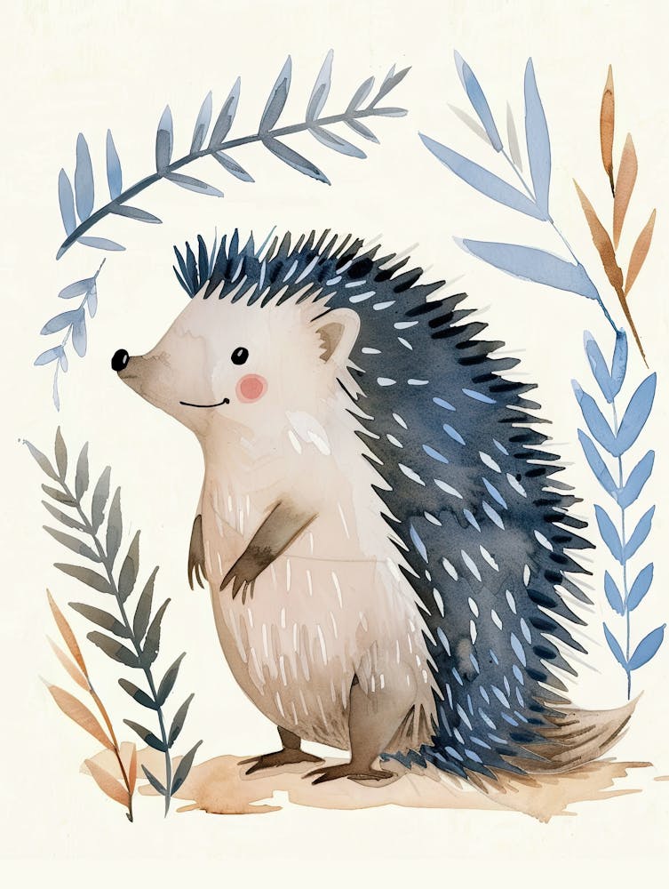 Sweetest Hedgehog Smile Children Prints & Kids Posters