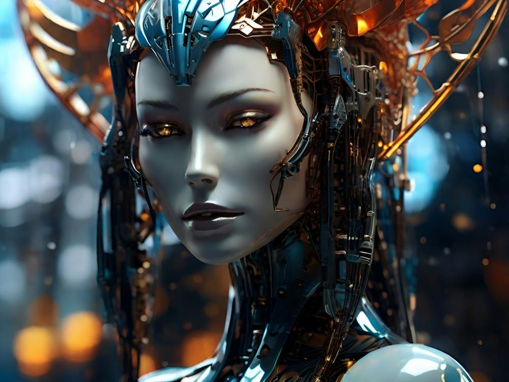 Futuristic Woman 1
