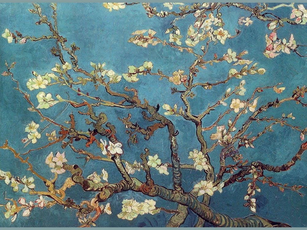 Blossoming Almond Tree