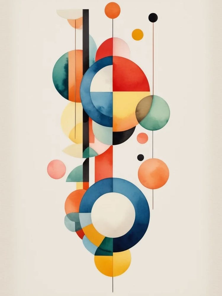 Time Flies Lacaim 01 - Abstract Watercolor Painting