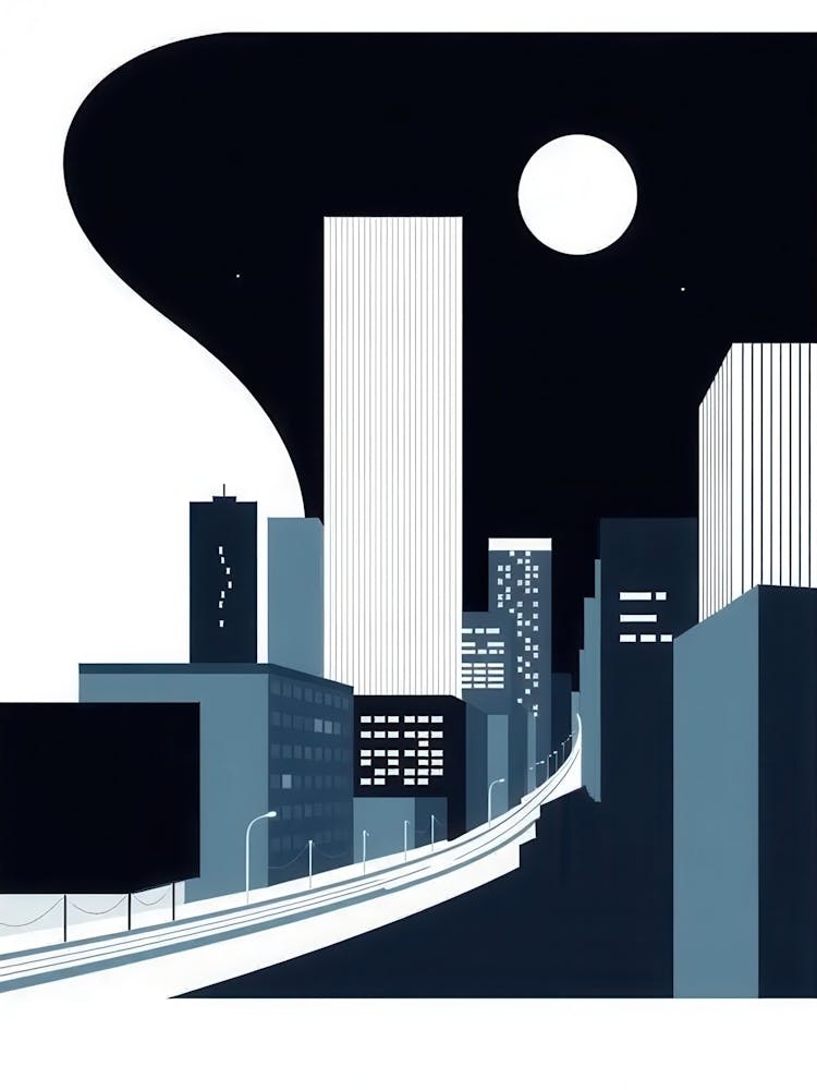 Cityscape At Night 10