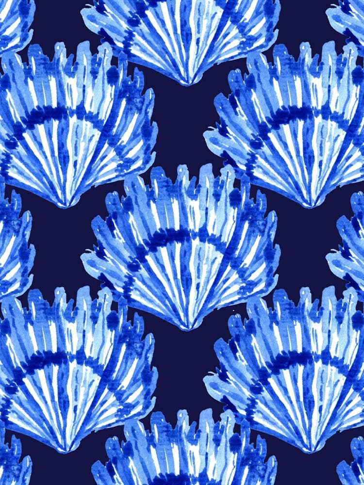 Blue Seashells 2