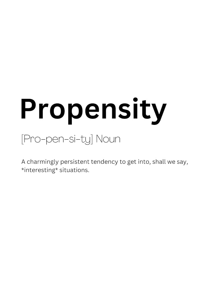 Propensity Definition Meaning 1