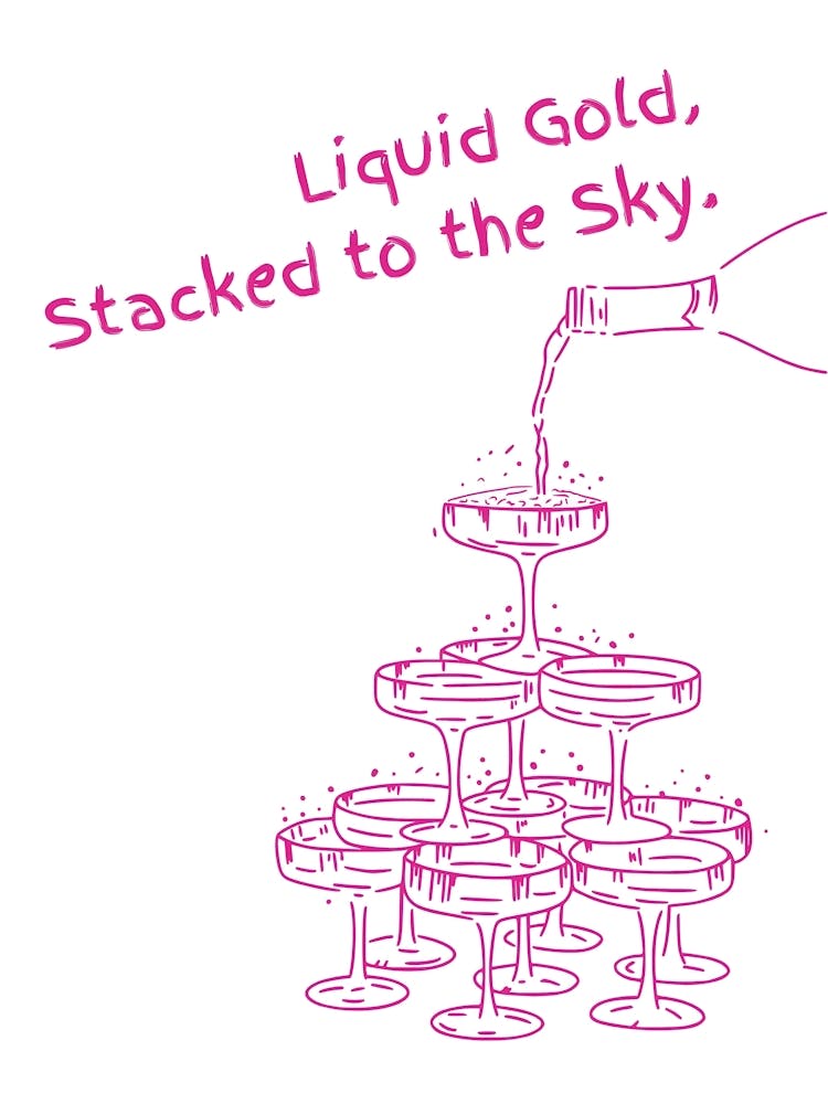 Liquid Gold Stacked To The Sky 1