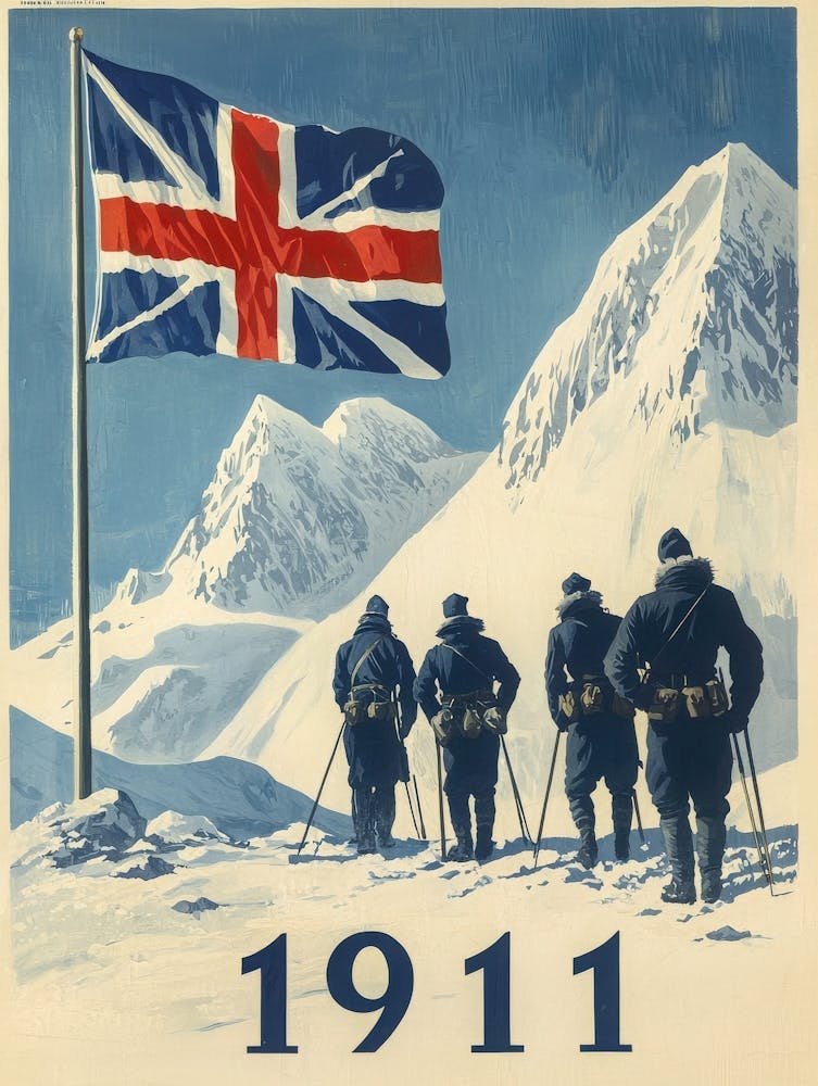 Aihrgdesign A Vintage Travel Poster Celebrating The 1911 Norw 6a7b3b08 8822 4553 Bce8 0d94e66598ce 0