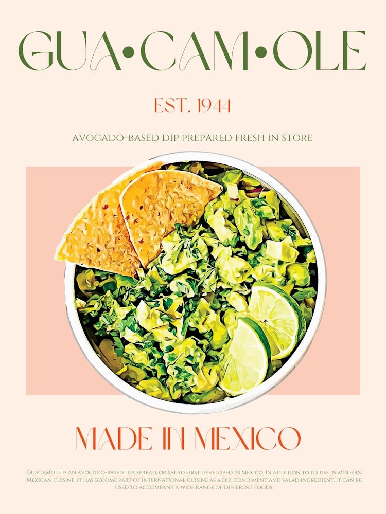 Guacamole Mid Century