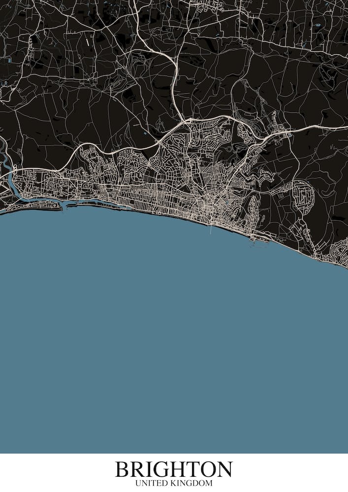 Brighton Schwarz Blau